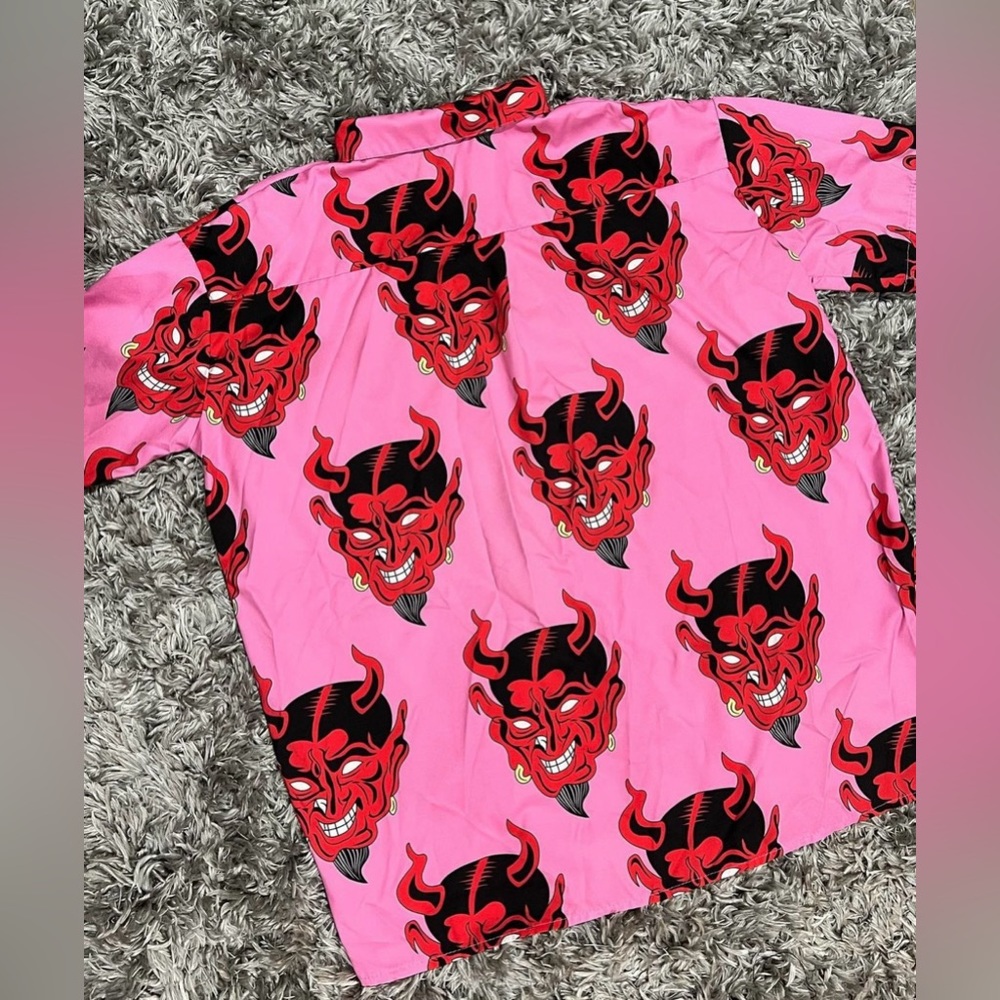 Devil Button Up - Picture 3 of 3